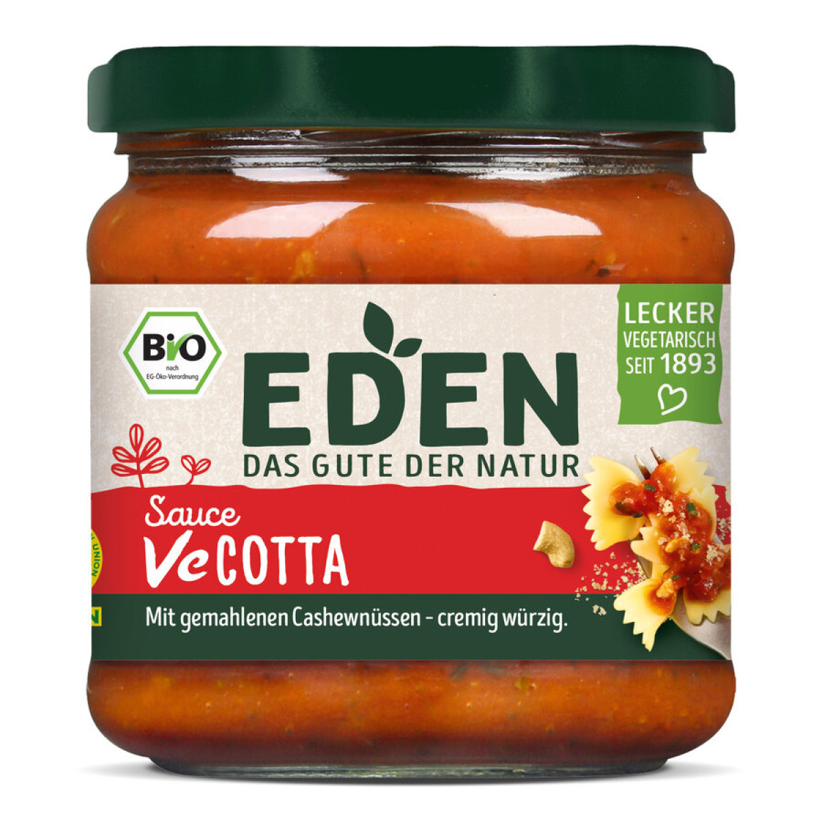 Sauce VeCotta von Eden | Bio, vegan | Tomatenprodukte kau...