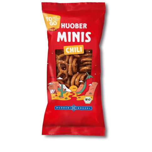 HUOBER Minibrezel mit Chili von Huober | Bio, vegan | Sal...
