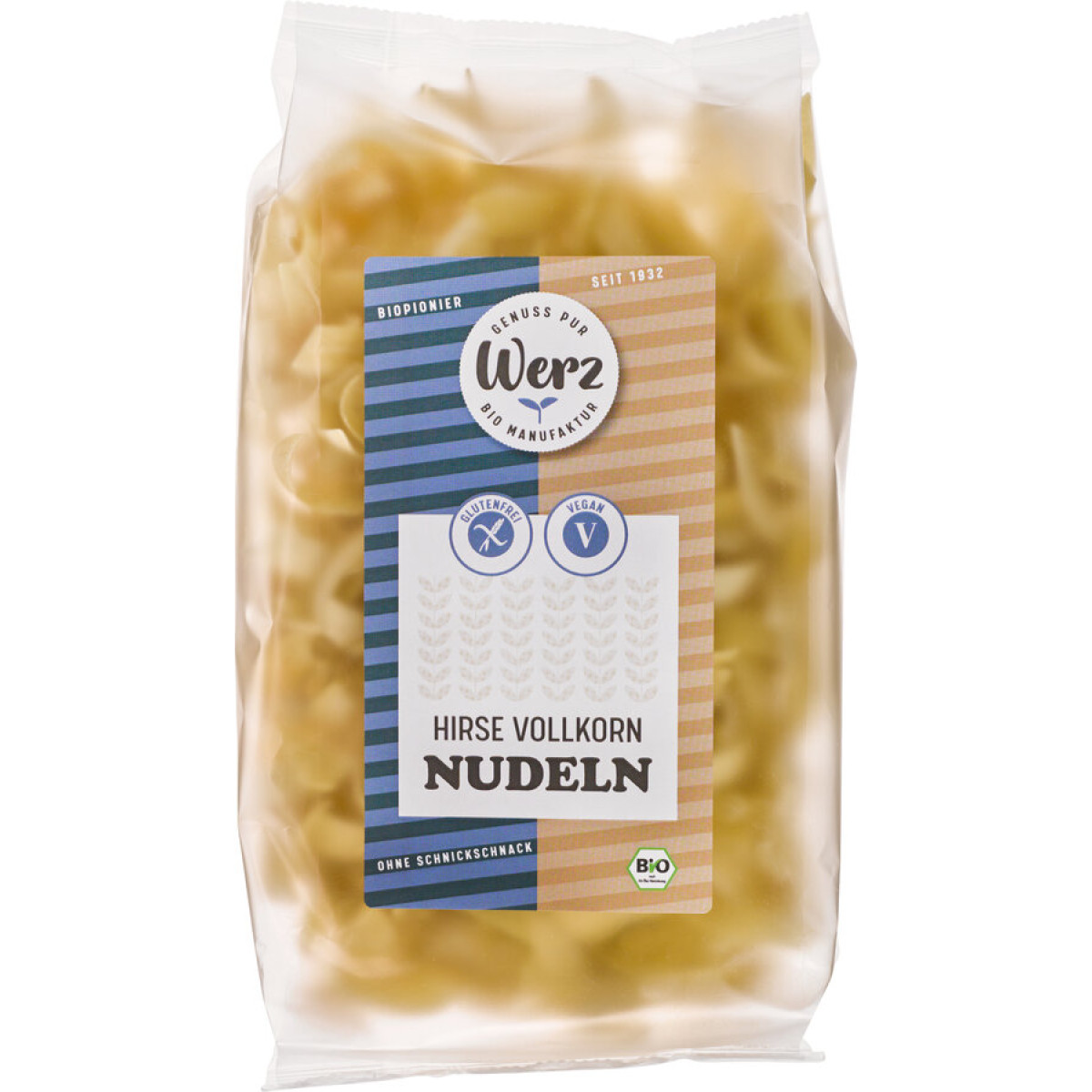 Nudeln Hirse glutenfrei von Werz | Bio, vegan, glutenfrei...