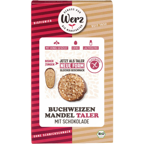 Buchweizen-Mandel-Zungen Gebäck gf von Werz | Bio, gluten...