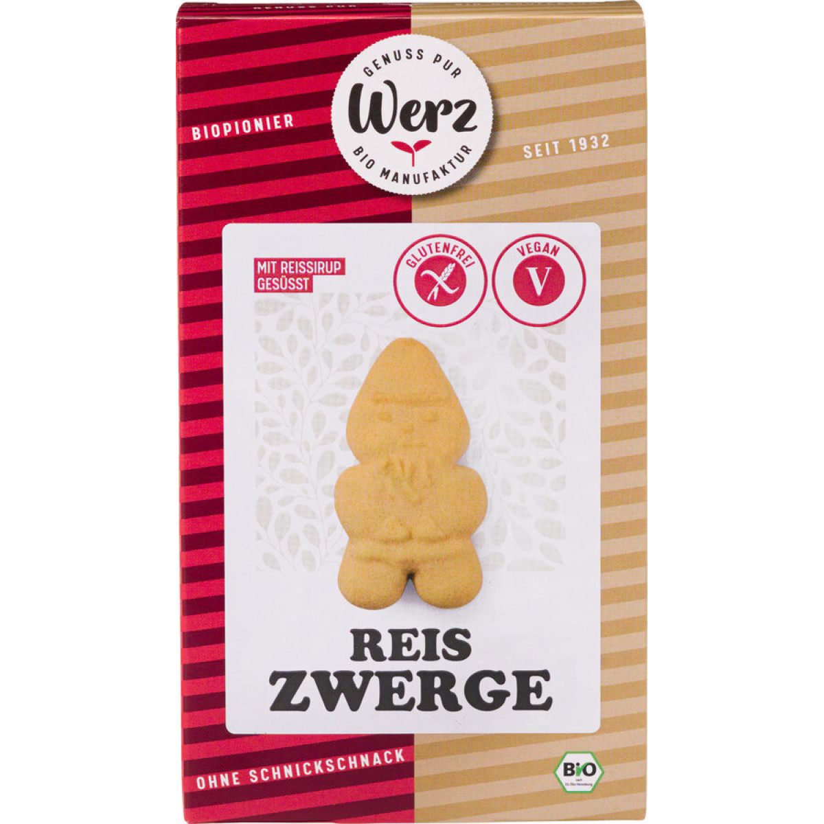 Reis Zwergegebäck glutenfrei von Werz | Bio, vegan, glute...