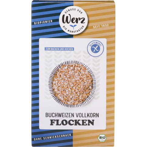 Flocken Buchweizen glutenfrei von Werz | Bio, vegan, glut...
