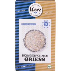Griess Buchweizen glutenfrei von Werz | Bio, vegan, glute...