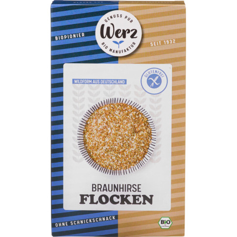Flocken Braunhirse glutenfrei von Werz | Bio, vegan, glut...