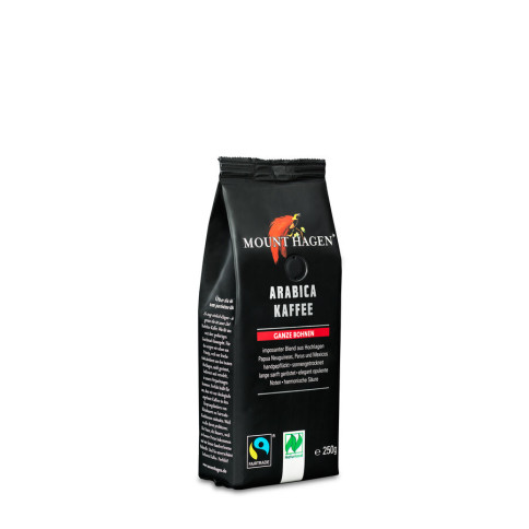 Mount Hagen Roestkaffee ganze Bohne von Mount Hagen | Bio...