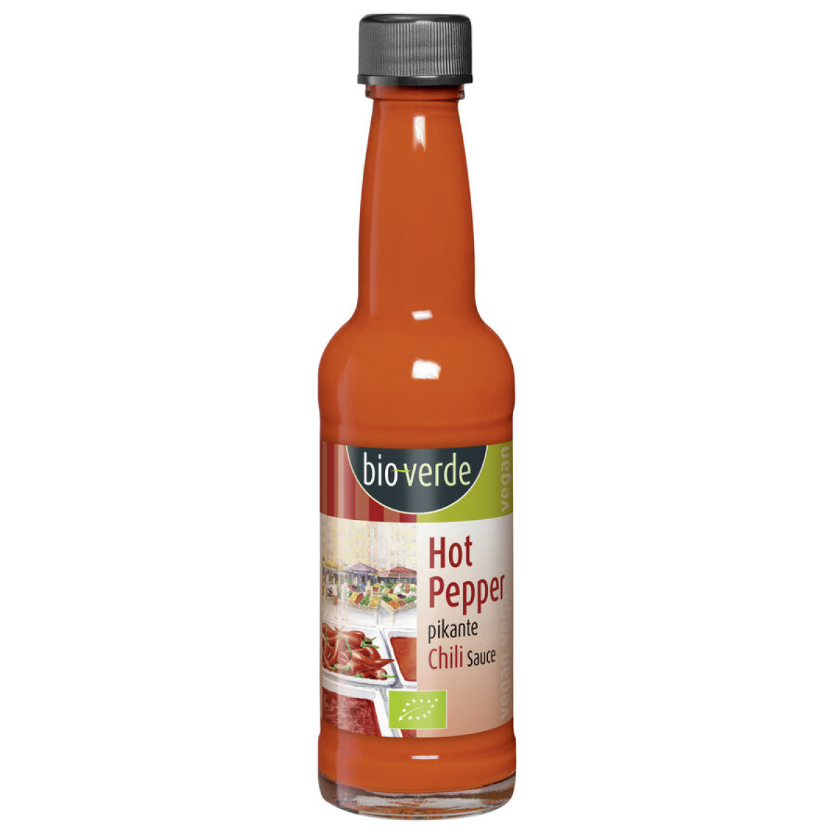 Hot Pepper-Sauce von Bio-Verde | Bio, vegan | Sojasauce &...