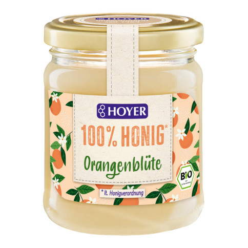 Hoyer Orangenblütenhonig von Hoyer | Bio | Aufstrich & Ko...