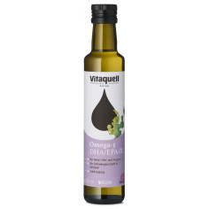 Omega 3 DHA Öl Fl von Vitaquell | vegan, laktosefrei | Sp...