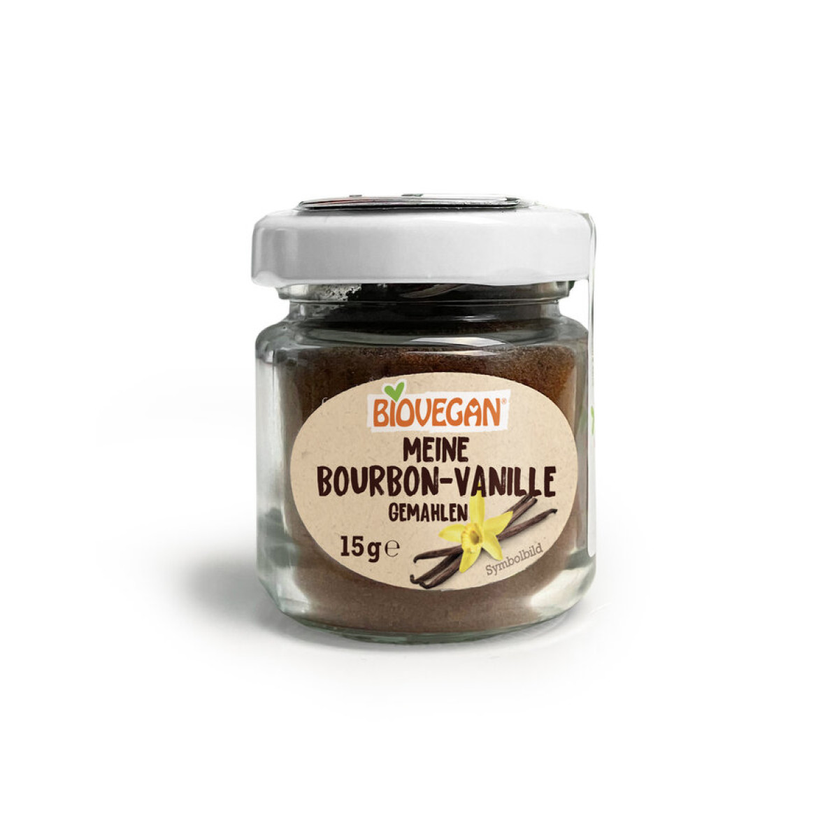 Bourbon Vanille im Glas gemahlen von Biovegan | Bio, vega...