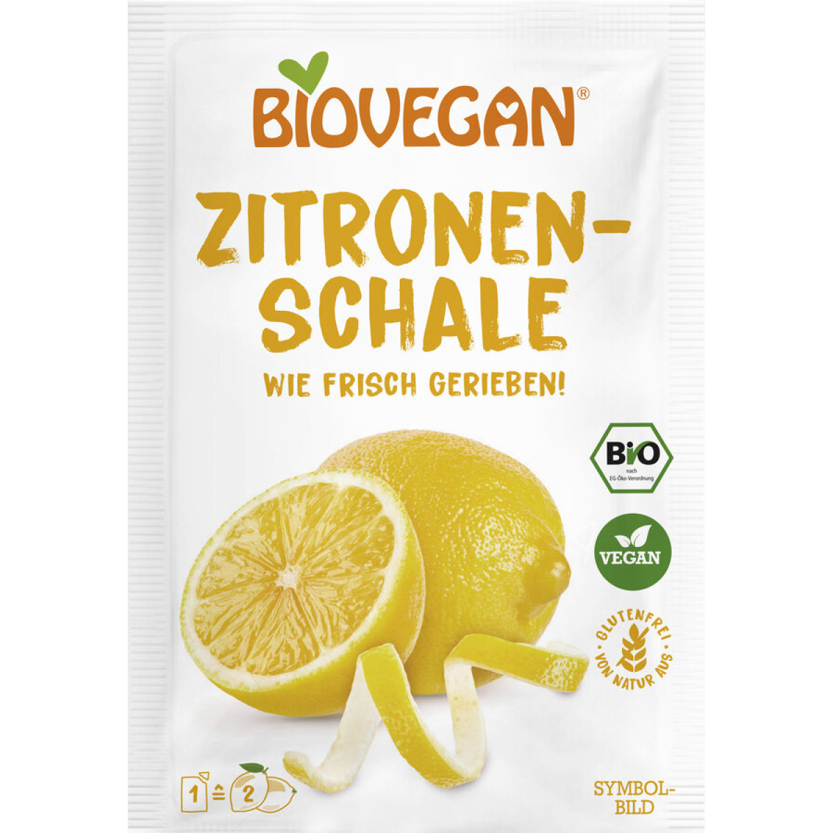 Zitronenschale gerieben Biovegan von Biovegan | Bio, vega...