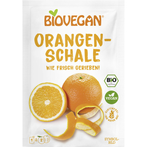 Orangenschale gerieben Biovegan von Biovegan | Bio, vegan...