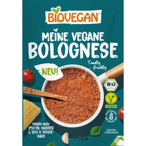 Meine veg.Sauce Bolognese Biovegan von Biovegan | Bio, ve...