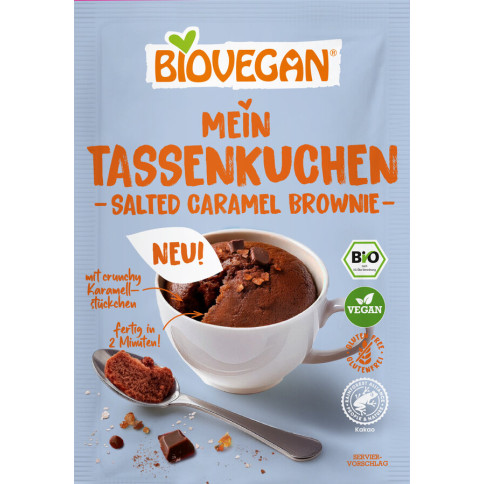 Mein Tassenkuchen Salt.Caramel Biov von Biovegan | Bio, v...