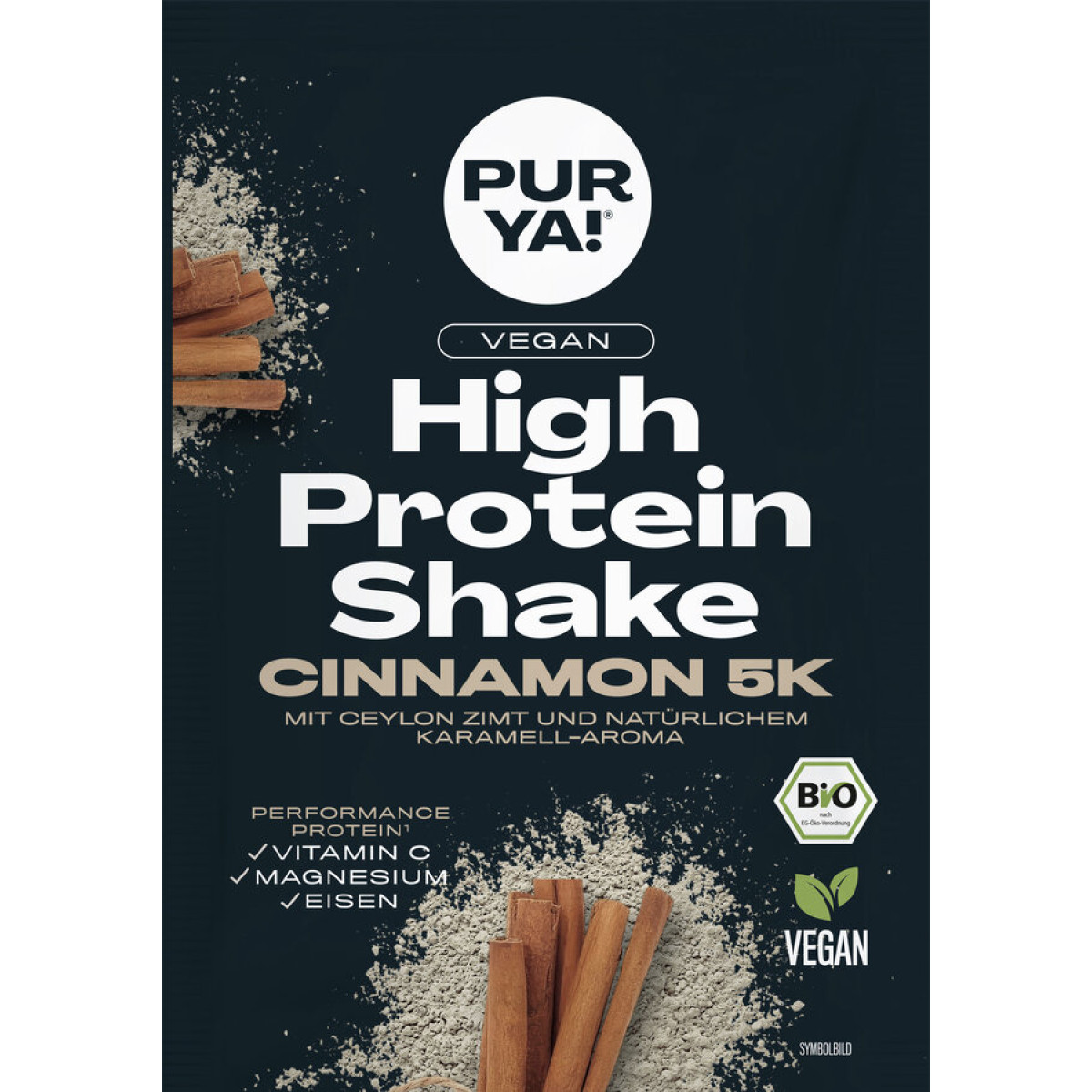 High Protein Shake Zimt 5K PurY von Pur Ya | Bio, vegan...
