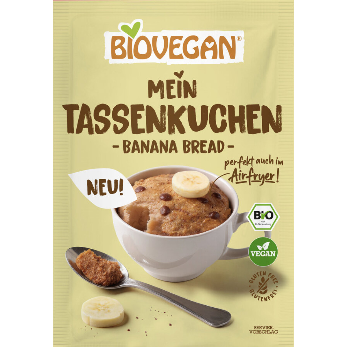 Mein Tassenkuchen Banana Bread Biov von Biovegan | Bio, v...