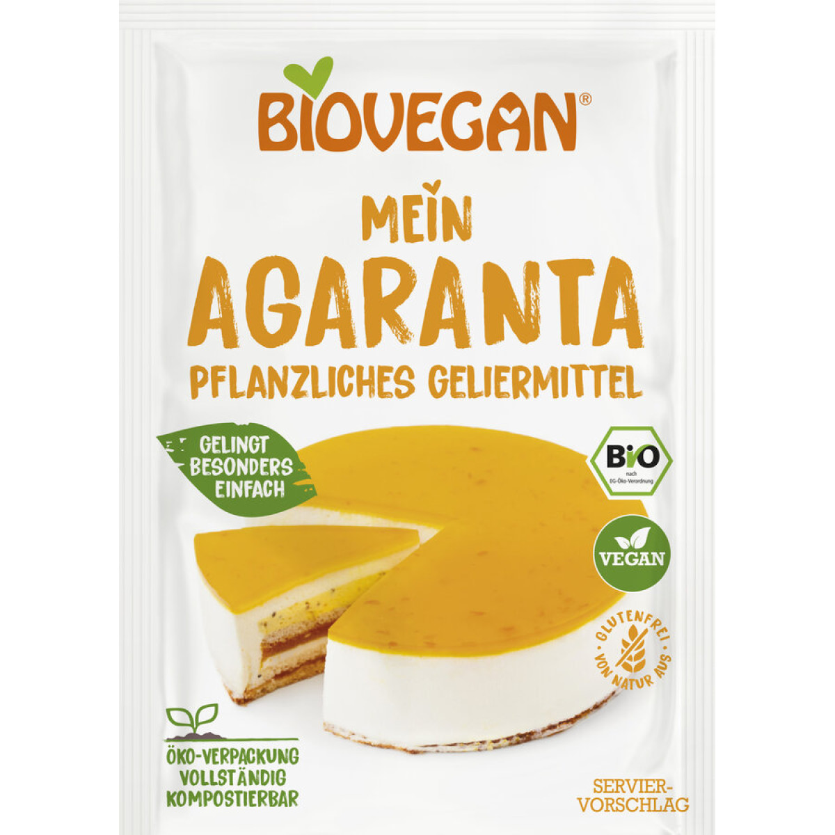Agaranta kompostierb. Verpack. von Biovegan | Bio, vegan...
