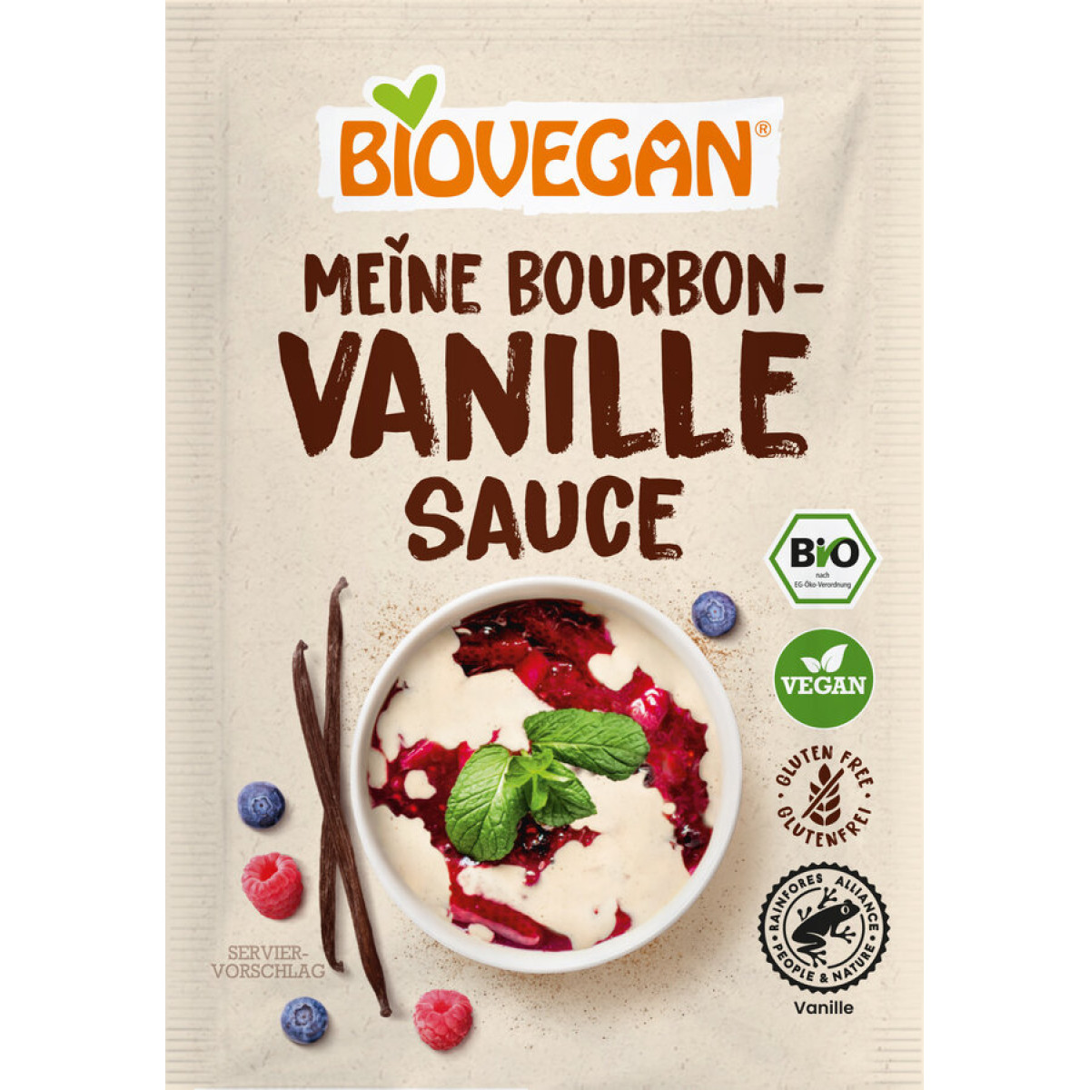 Sosse Vanille kompostierb. Verpack von Biovegan | Bio, ve...