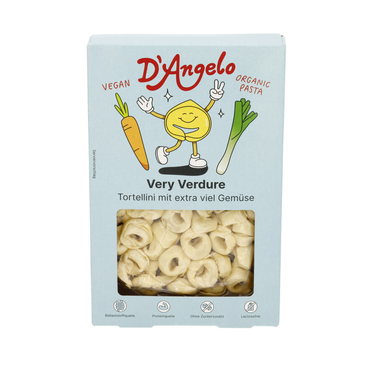 Tortellini Gemüse von D'Angelo | Bio, vegan | Teigwaren o...