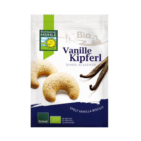 Vanillekipferl Dinkelkekse von Bohlsener Mühle | Bio | Ke...