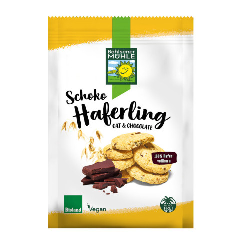 Schoko Haferling von Bohlsener Mühle | Bio, vegan | Kekse...