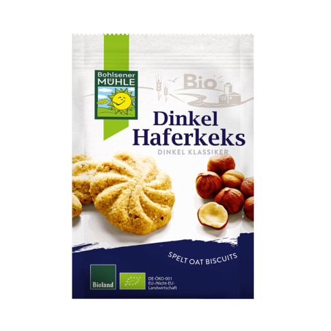 Hafer Dinkelkekse von Bohlsener Mühle | Bio | Kekse & Gue...