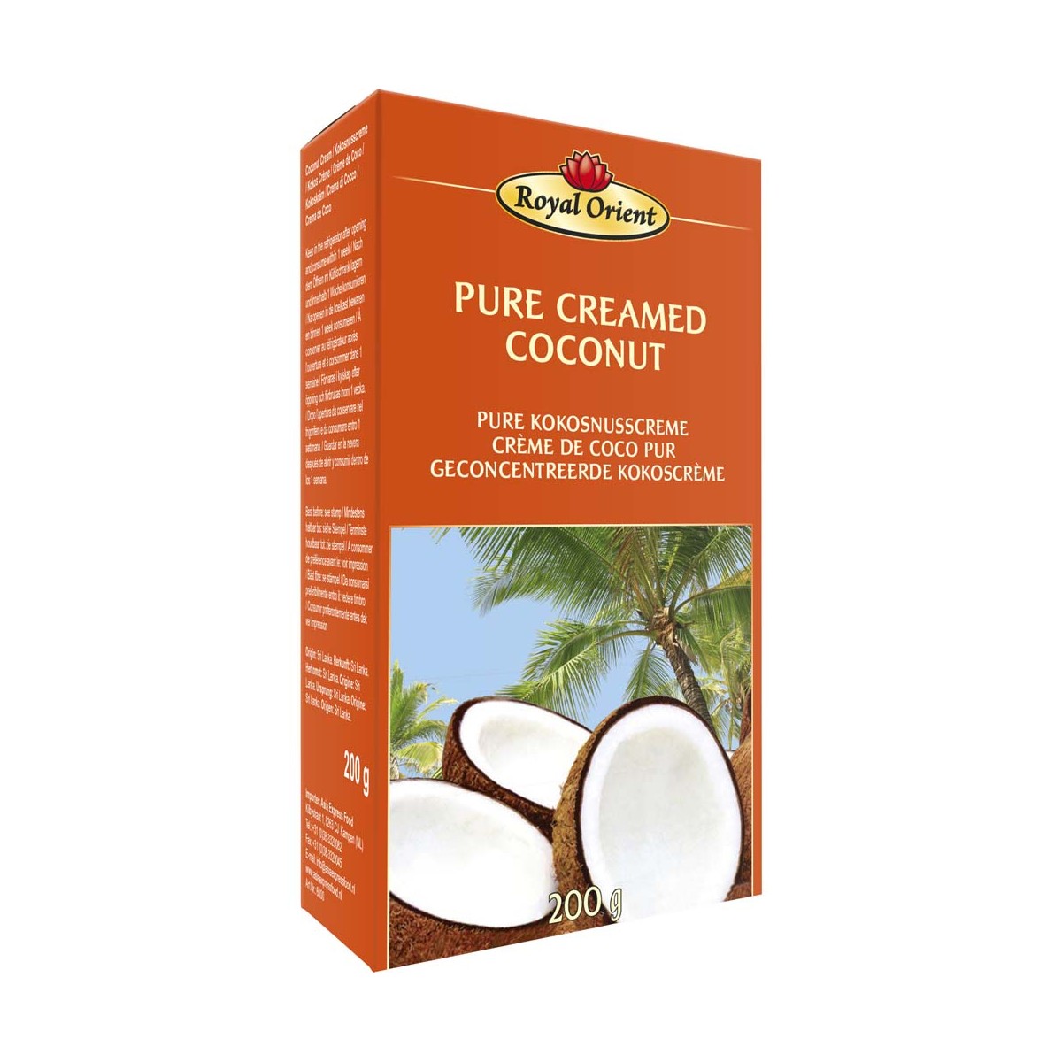 Kokosnusscreme ROYAL ORIENT Kokosmilch, Creme & Pulver online günstig kaufen im Shop für B2B Kunden