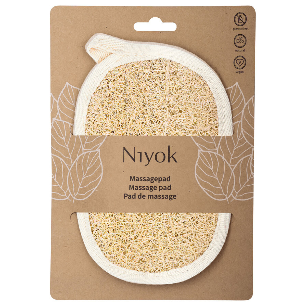 Massagepad Luffa & Baumwolle Niyok von Niyok | Haushaltsa...