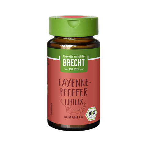 Cayennepfeffer gemahlen - im Glas von Brecht | Bio, vegan...