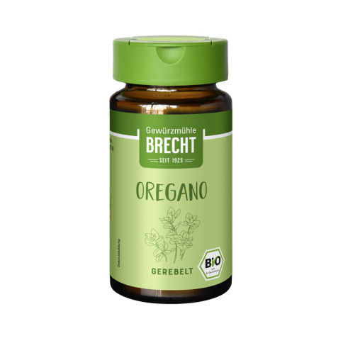 Oregano gerebelt- im Glas von Brecht | Bio, vegan, laktos...