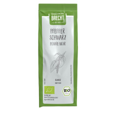 Pfeffer schwarz ganz NFP von Brecht | Bio, vegan | Gewürz...