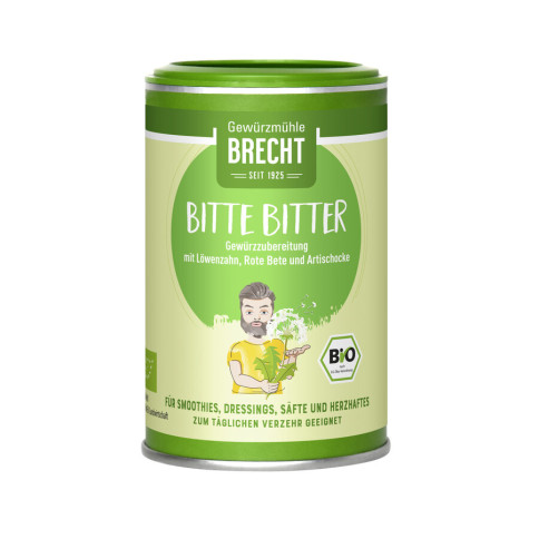 Bitte bitter Dose von Brecht | Bio, vegan, laktosefrei...