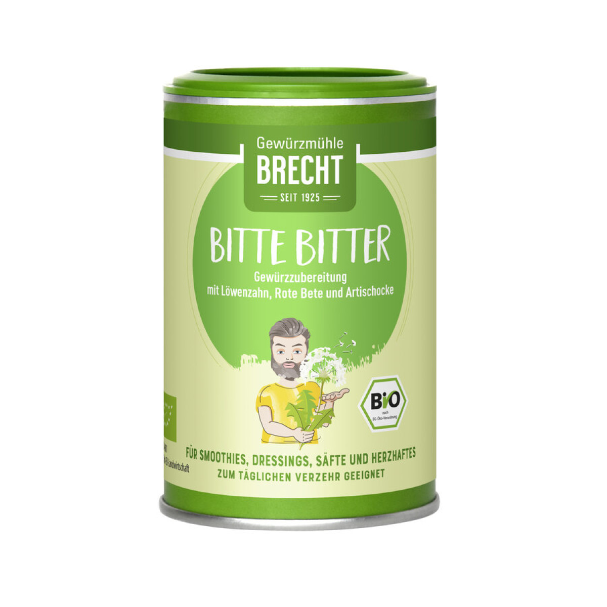 Bitte bitter Dose von Brecht | Bio, vegan, laktosefrei...