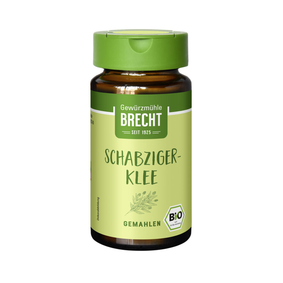 Schabzigerklee gemahlen Glas von Brecht | Bio, vegan, lak...